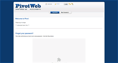 Desktop Screenshot of pivotweb.com